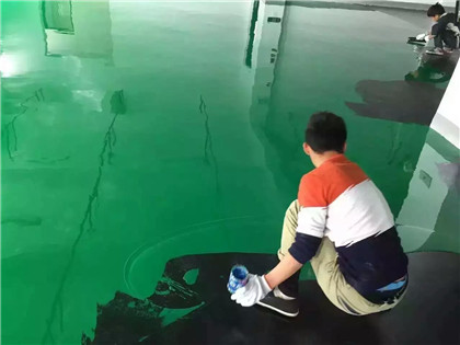 沙坡头下面给你一份环氧地坪漆施工的完整流程